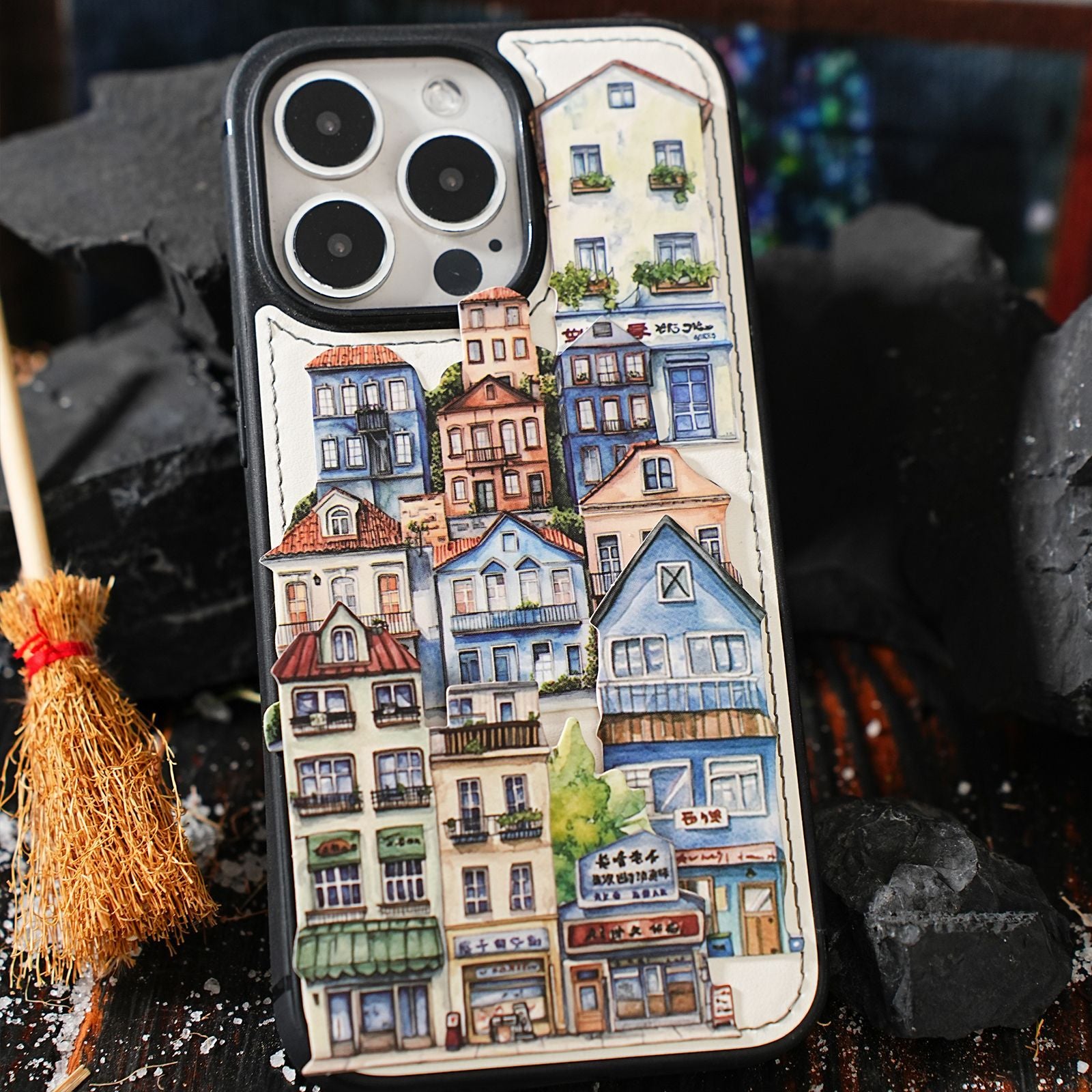 15 Pcs House Cardstock Stickers HCWJ