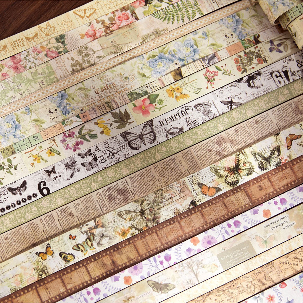 20 Pcs Vintage Washi Tape Set FGPD