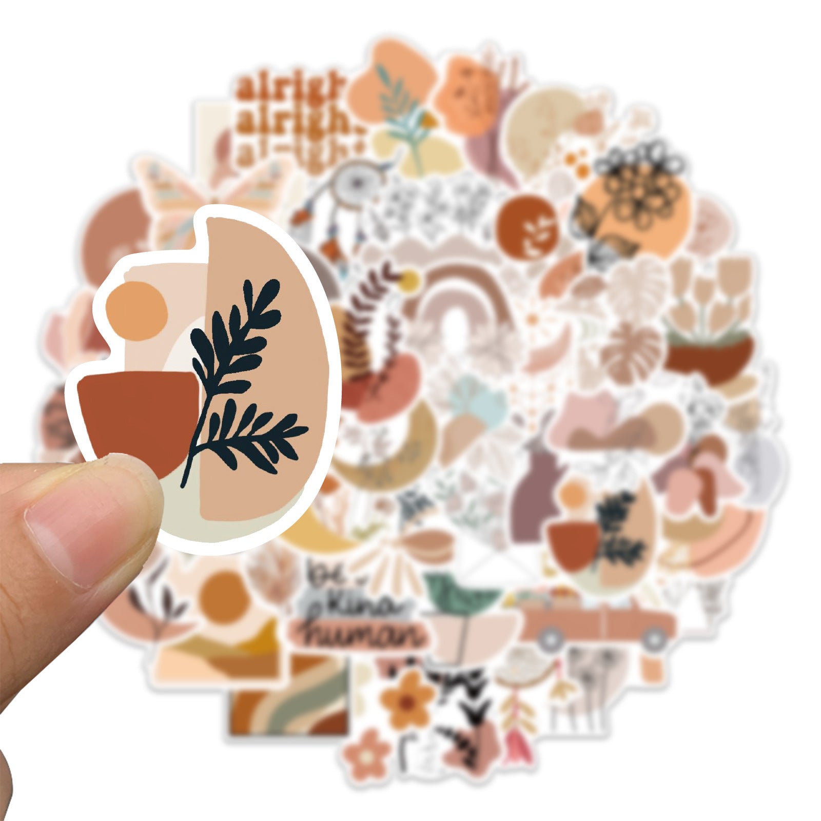 50PCS Boho Waterproof Vinyl Stickers BHO04