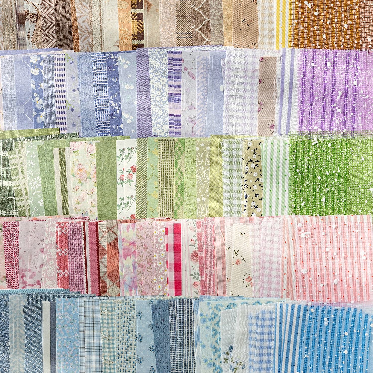 44 Pcs Texture Scrapbook Paper BJLM