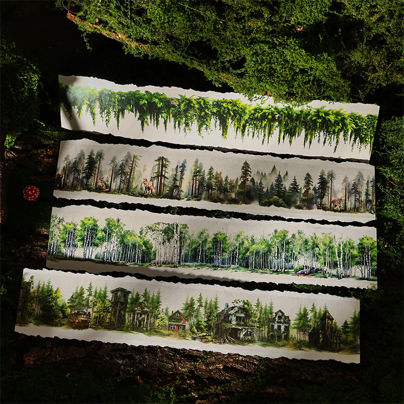 1 Roll Green Forest PET Tape NWSL