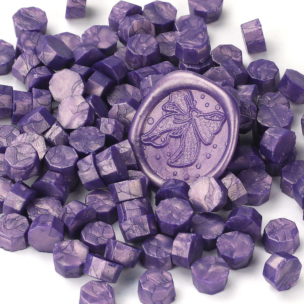 100 PCS Octagon Wax Seal Beads H65