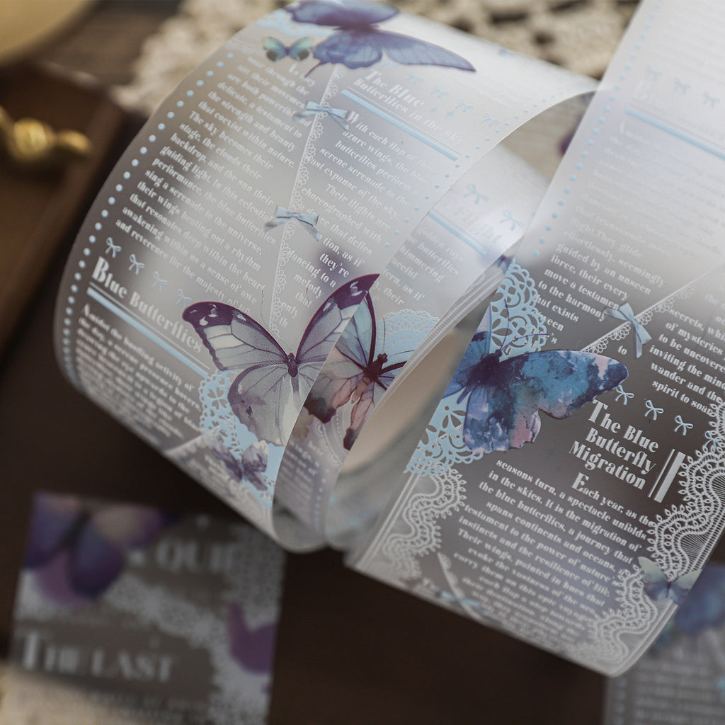 1 Roll Butterfly Poem PET Tape DYQM