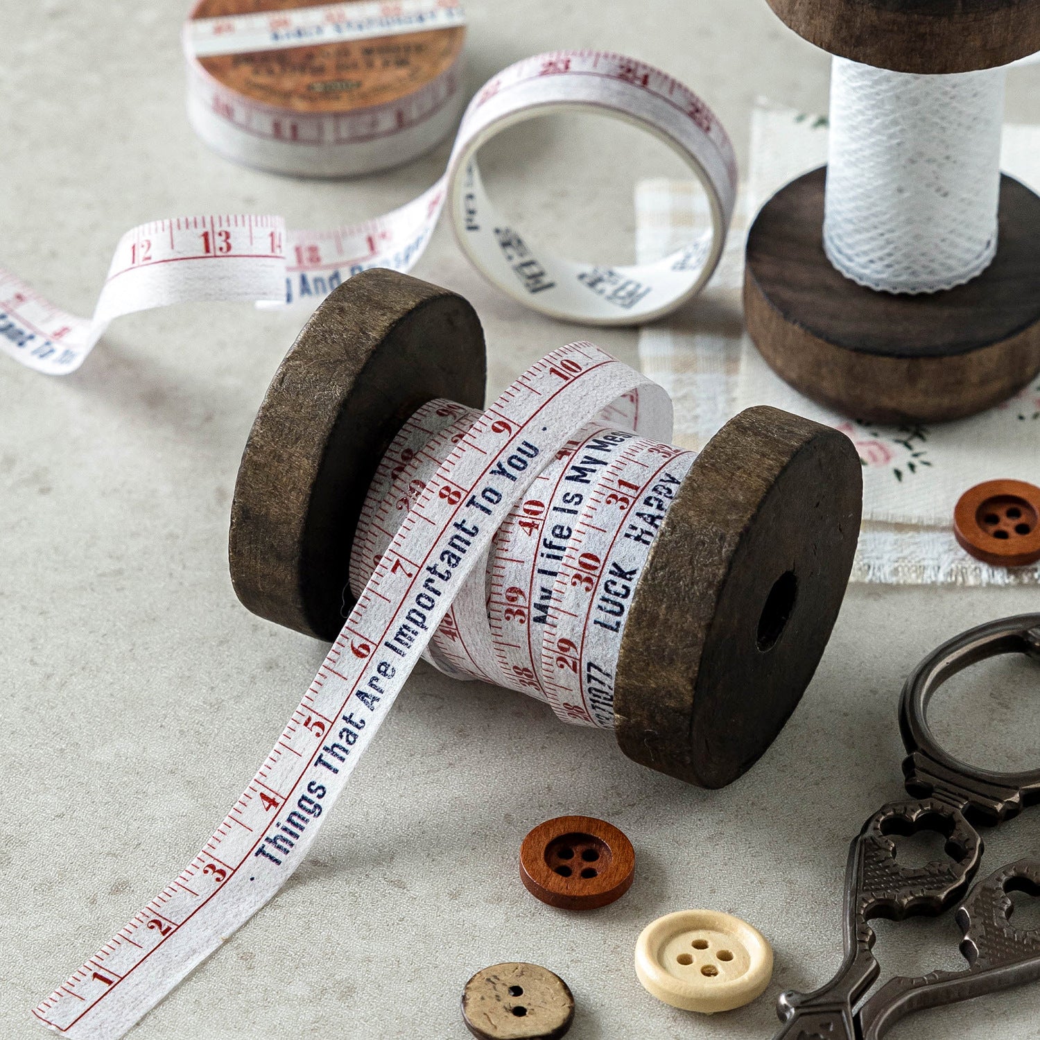 1 Roll Ruler Washi Tape JCSC