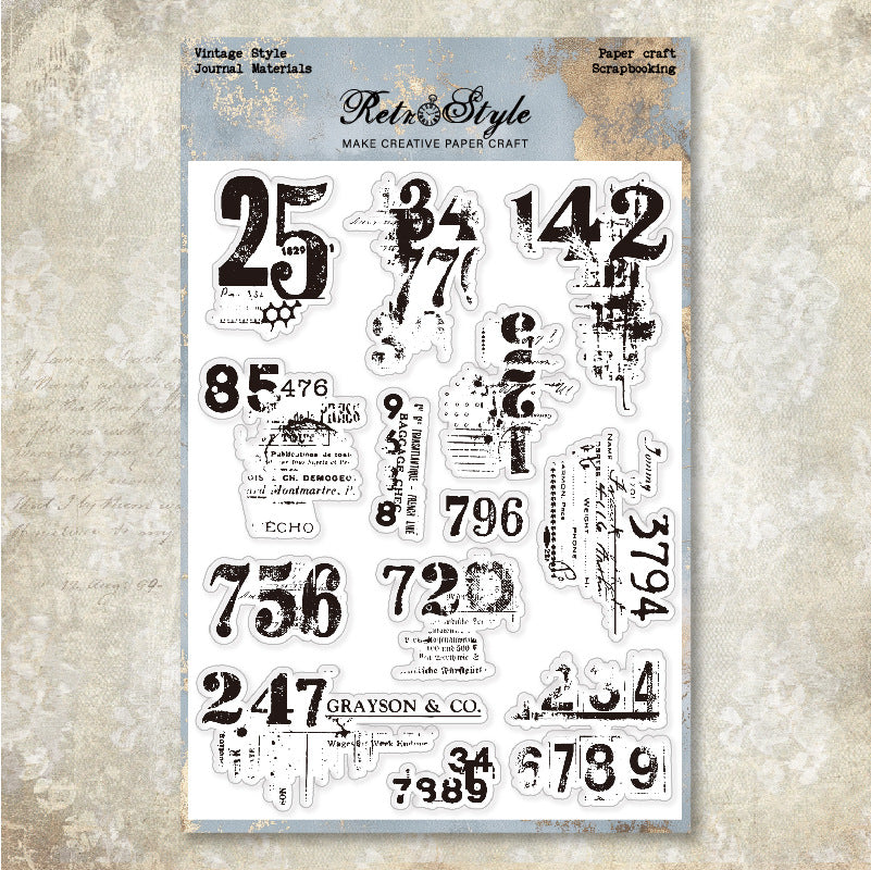 Clear Silicone Stamp STM585