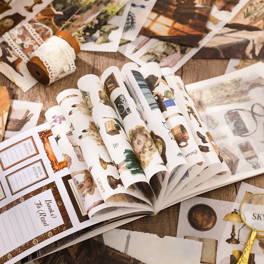 A5 Mixed Material Sticker Book YDSG