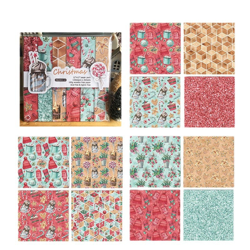 6 inch Scrapbook Paper Pad for Craft PA903
