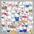 50Pcs Kawaii Waterproof Vinyl Stickers SRO108