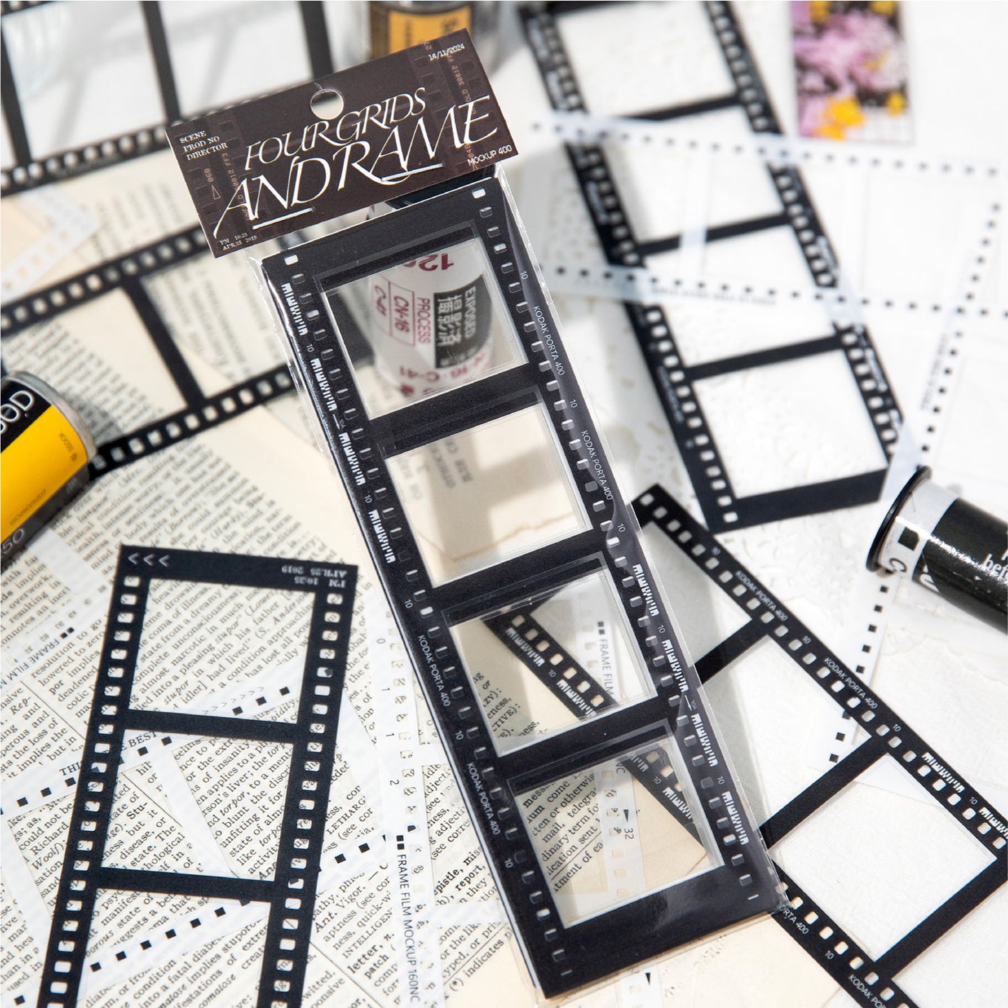 15 Pcs Movie Photo Frame PET Stickers SGYK