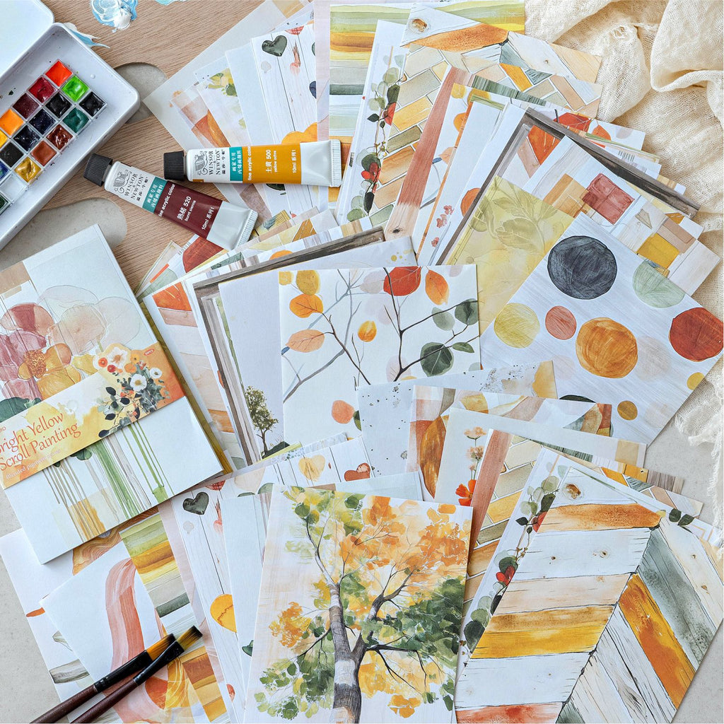 50 Sheets Watercolor Art Journal Paper YRHL