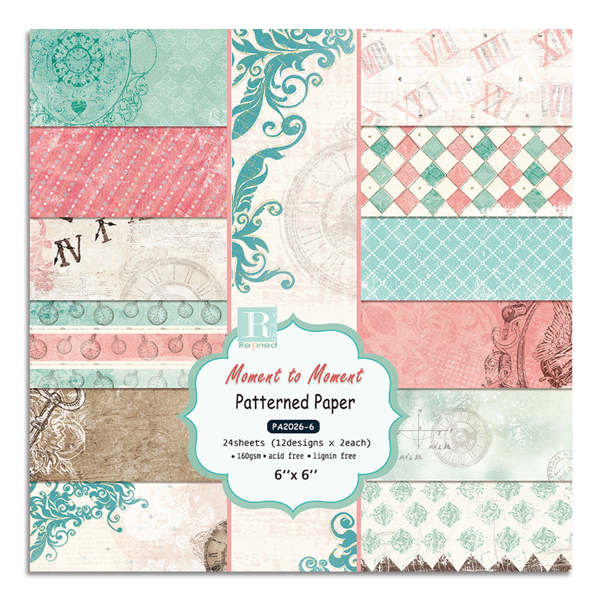 6 inch Scrapbook Paper Pad JYY6026
