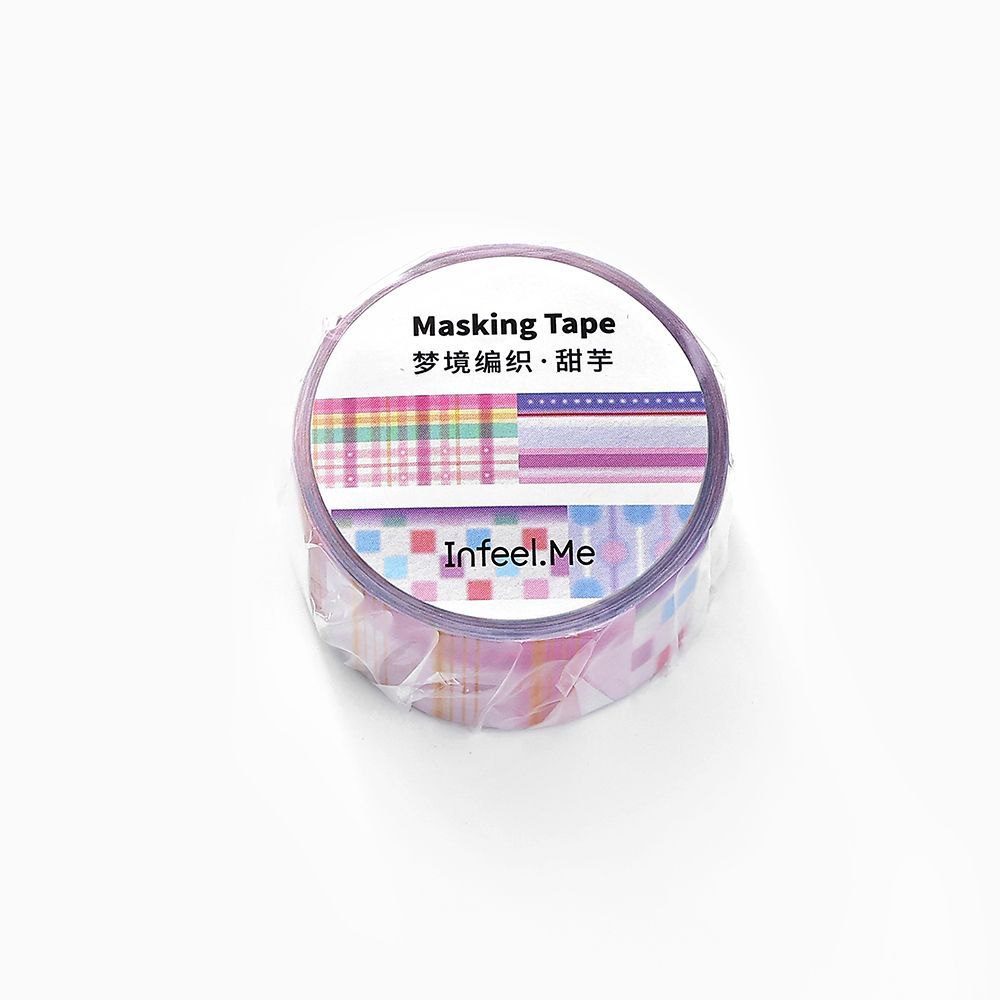 1 Roll Grid Themed Washi Tape MJBZ