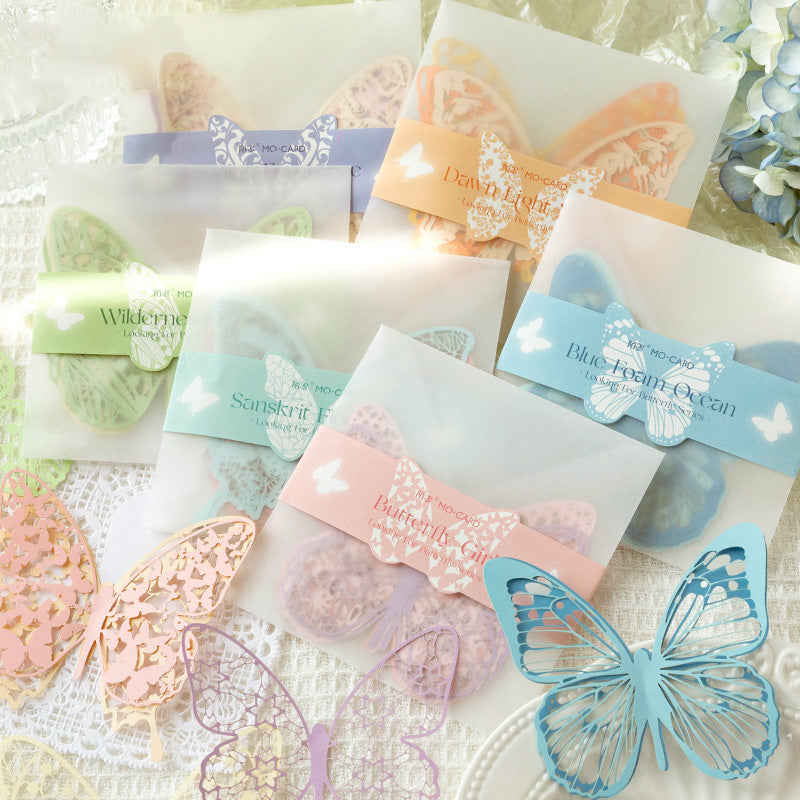 Hollow Butterfly Decorative Paper XZHD