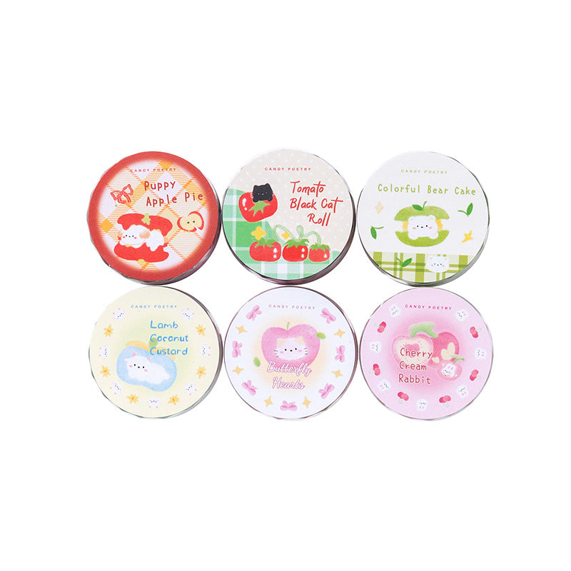 1 Roll Cute Fruit PET Tape SGTX