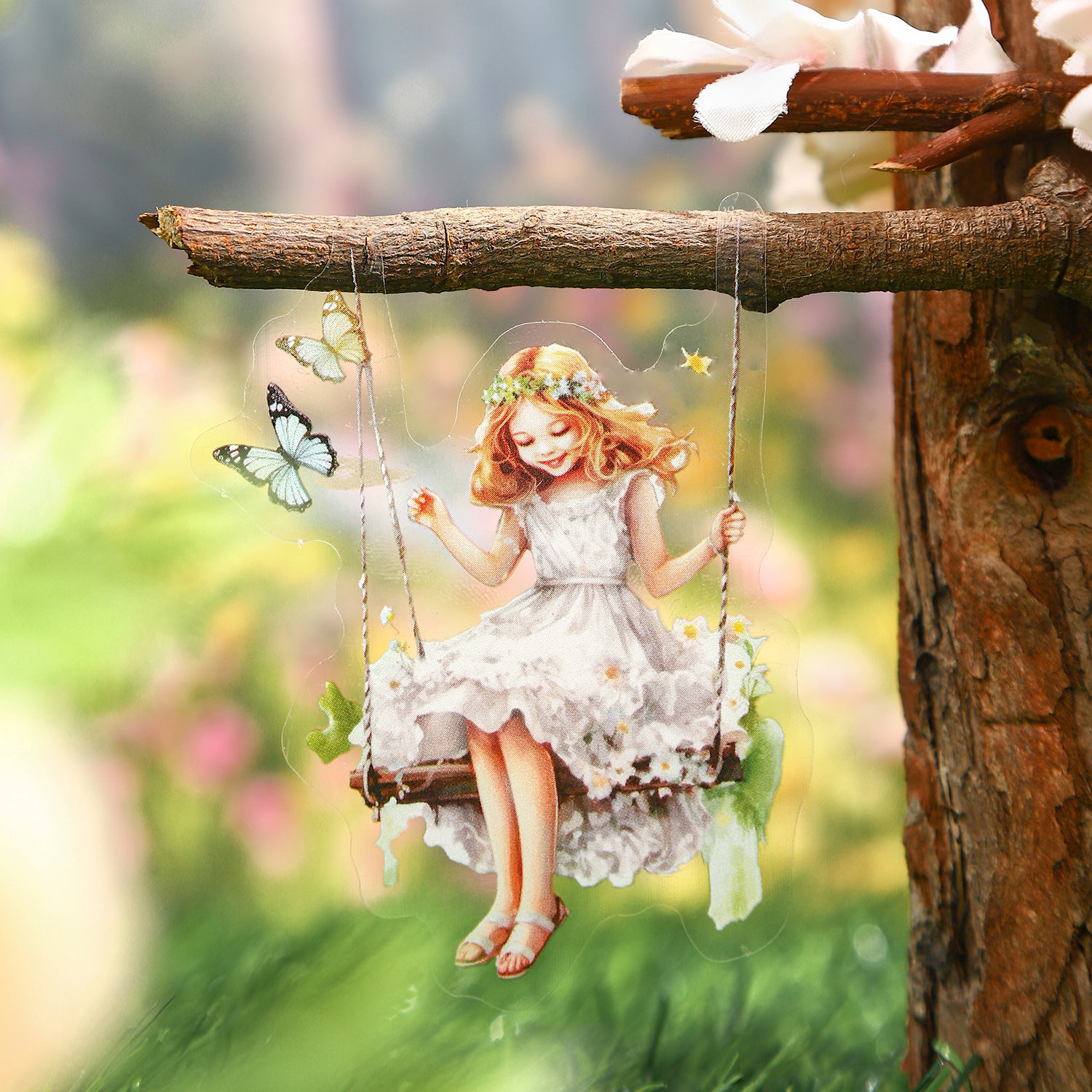 10 Pcs Swing Themed Journal Stickers HYQY