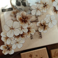 Floral Decorative Tape Rolls- Dusk Petals