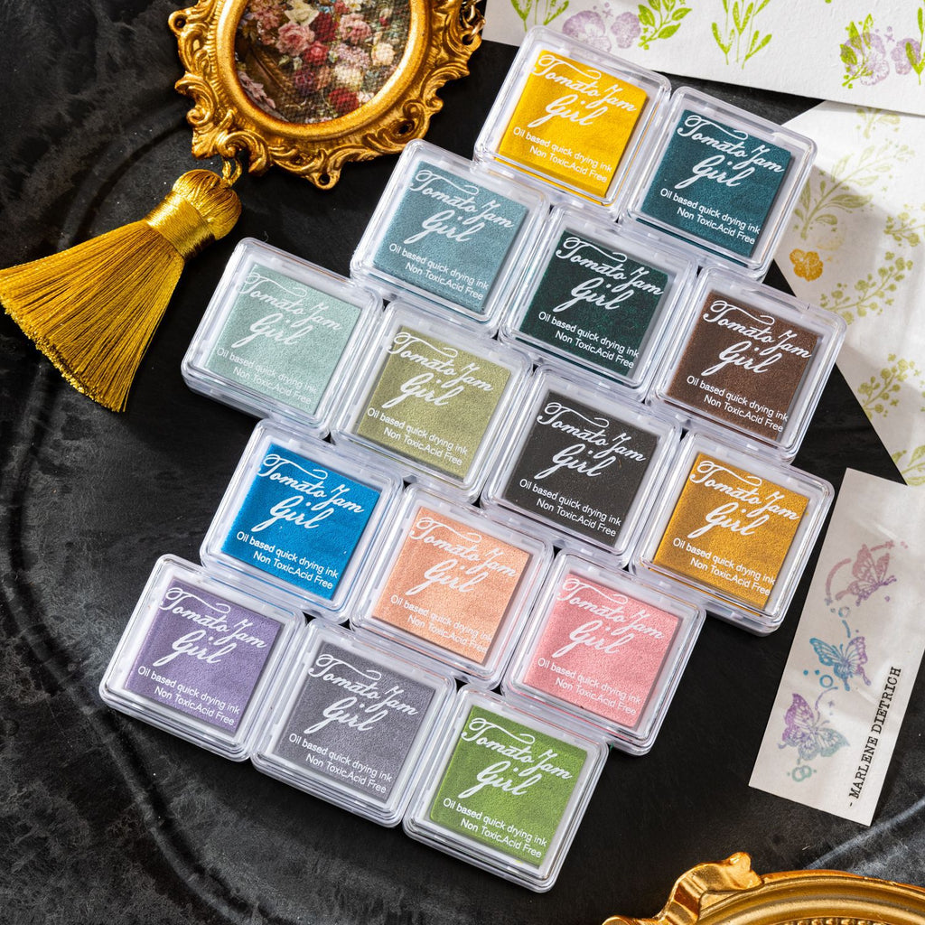 4 Pcs Ink Pad Set BZYZSC