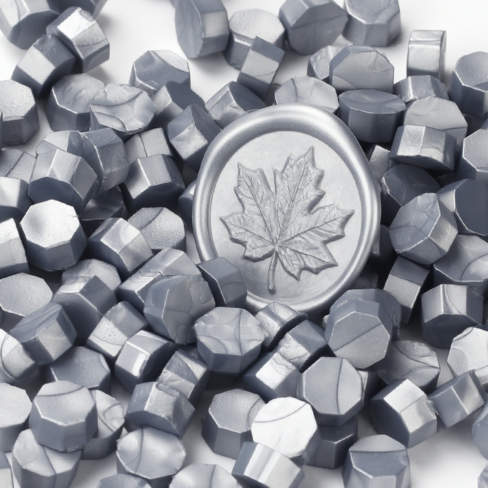 100 PCS Octagon Wax Seal Beads H144