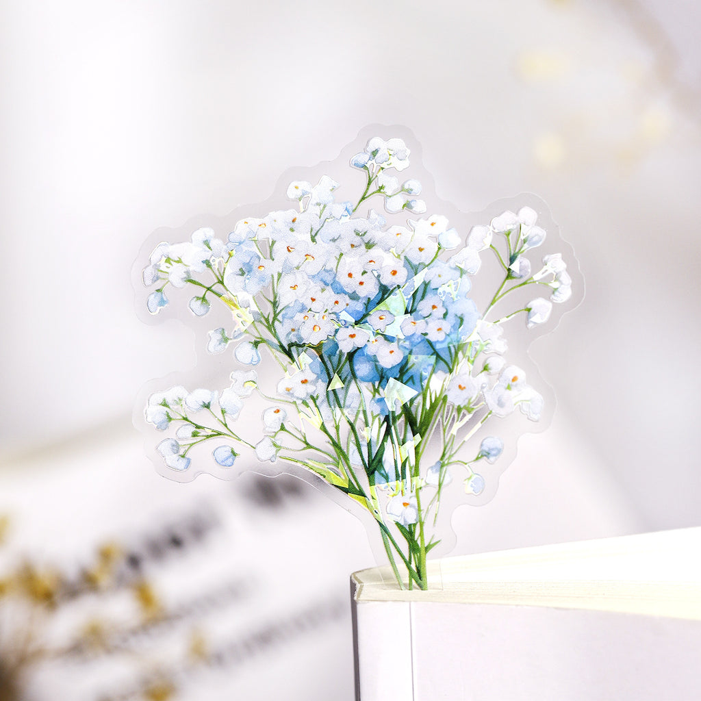 10 Pcs Weeding Bouquet PET Stickers FXDD