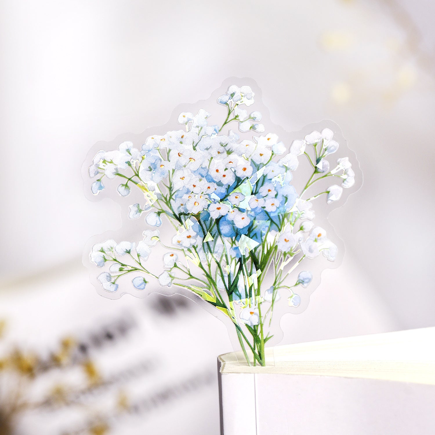 10 Pcs Weeding Bouquet PET Stickers FXDD