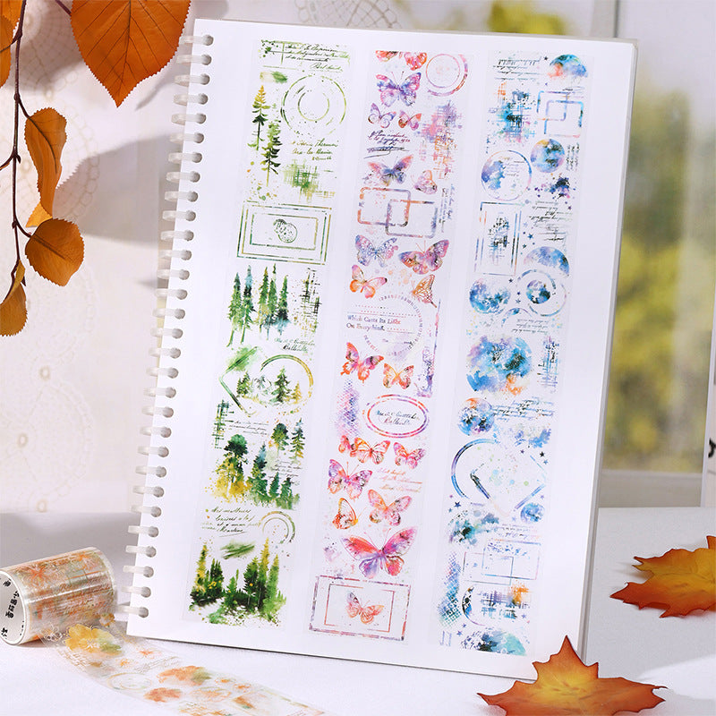 1 Roll Forest Themed PET Tape SLHX