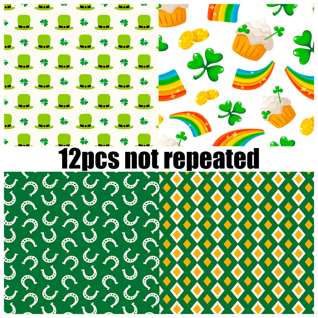 6 inch St. Patrick's Day Scrapbook Paper Pad PA757