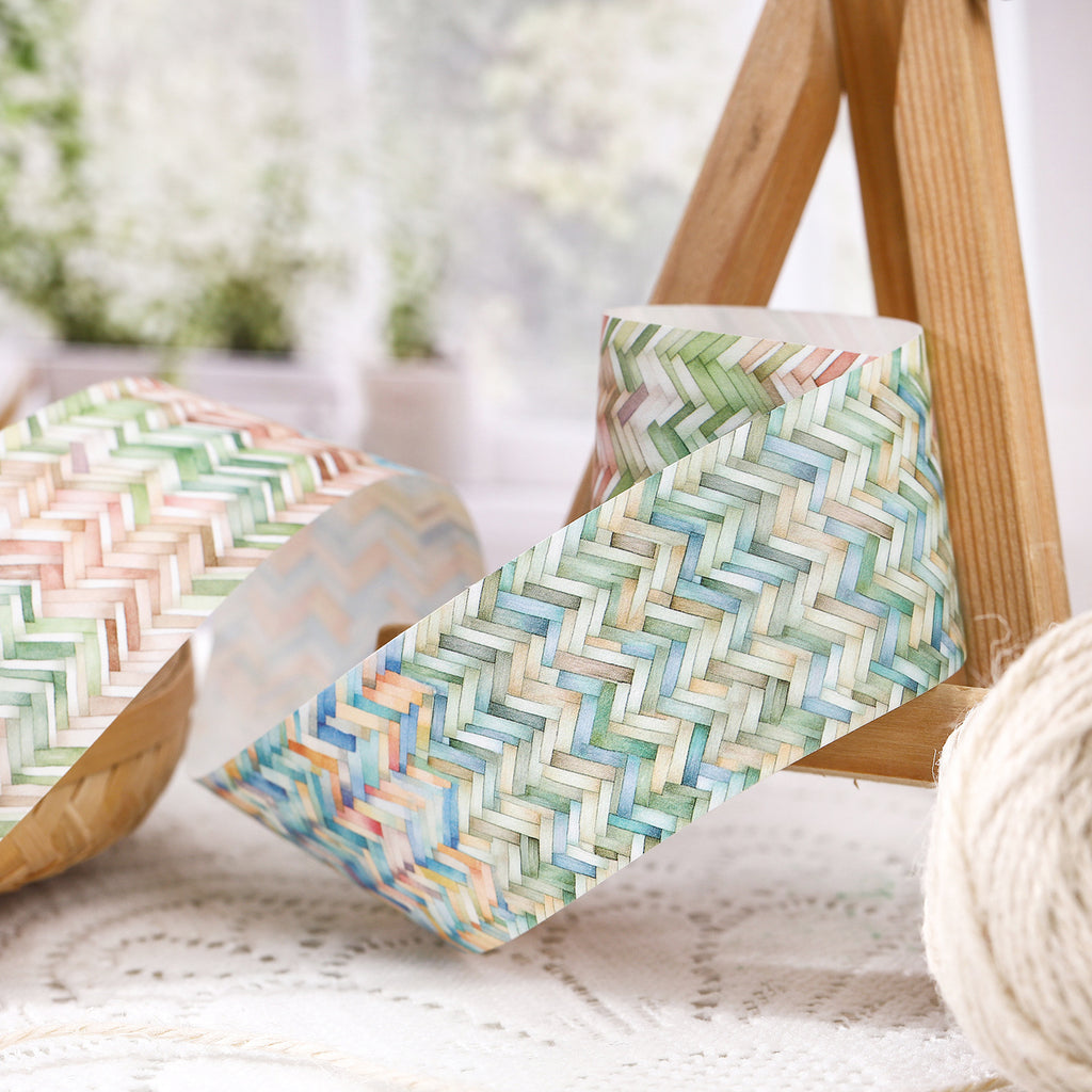 1 Roll Weaving Theme PET Tape JZHY