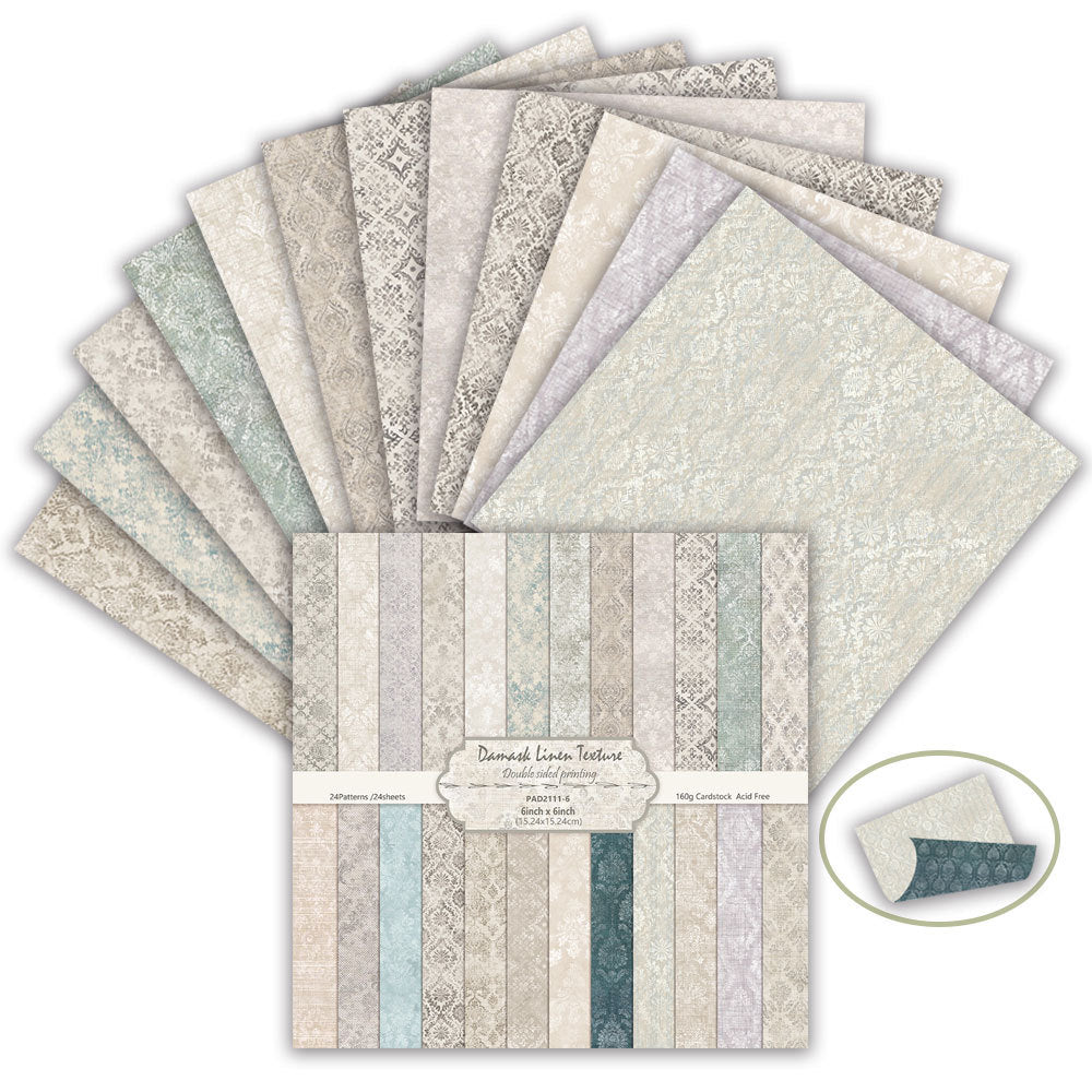 6 inch Scrapbook Paper Pad JYY6111