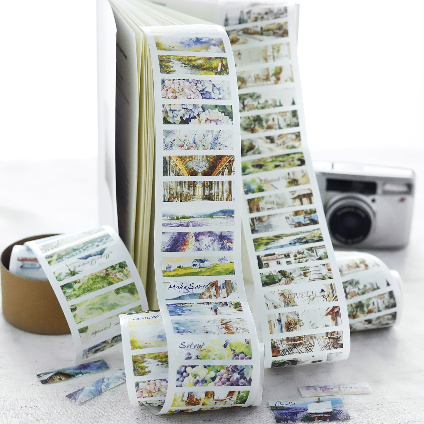 1 Roll Landscape Washi Sticker Tape MYDFJ