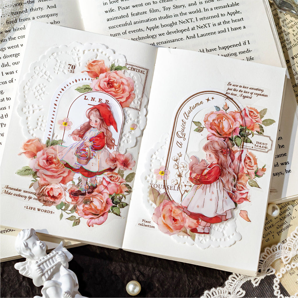30 Pcs Litlte Fairy Tale PET Stickers THSL