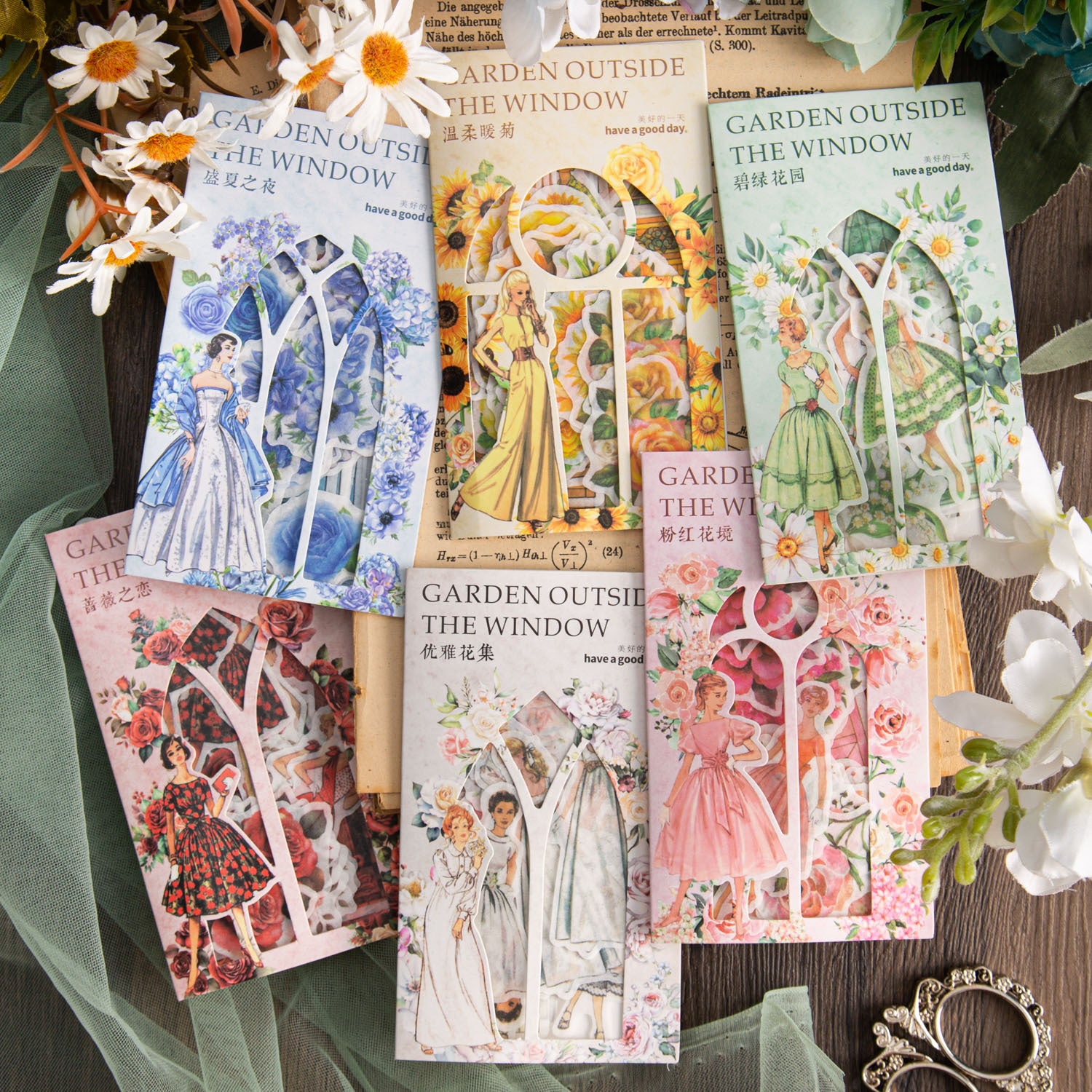 Conhan Washi Lady Stickers