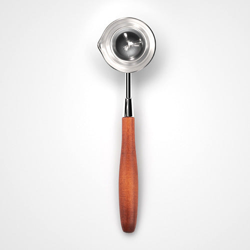 Maple Elegance: Professional Wax Seal Melting Spoon