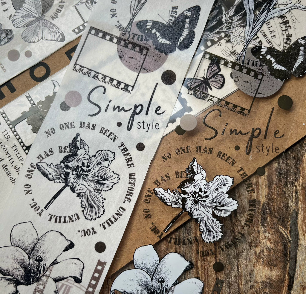 Floral Decorative Tape Rolls- Purebound Flora