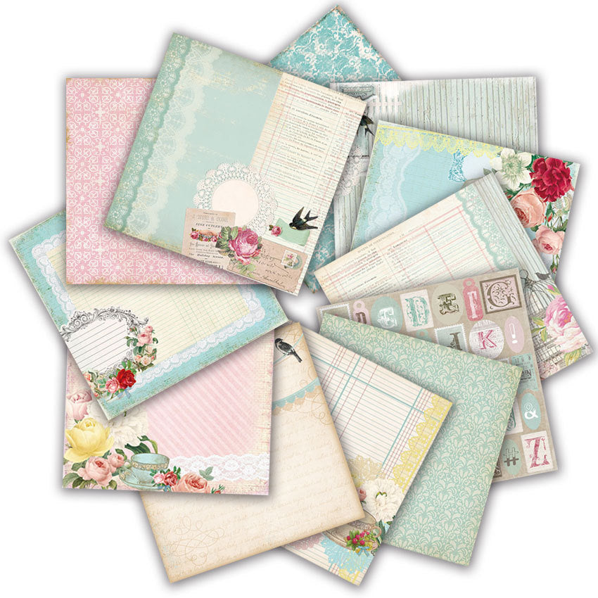 6 inch Scrapbook Paper Pad JYY6005