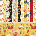 6 inch Chicks Scrapbook Paper Pad SKP595