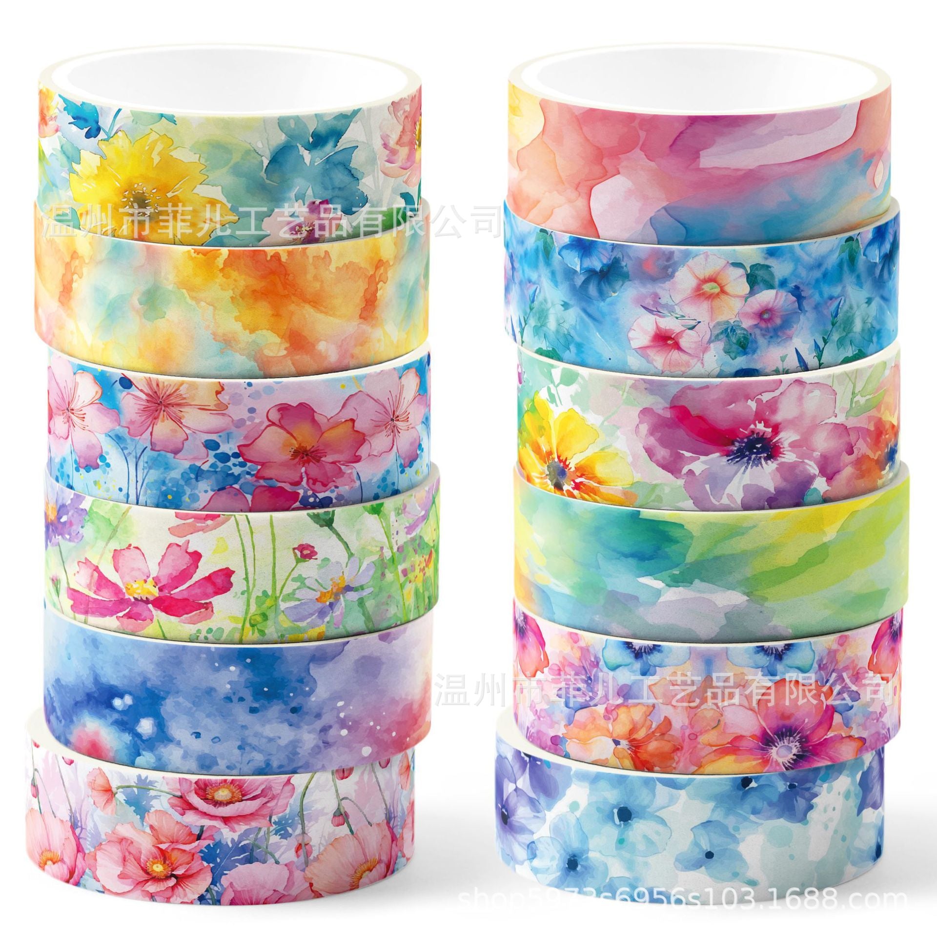 12 Roll Washi Tape Set ZH156