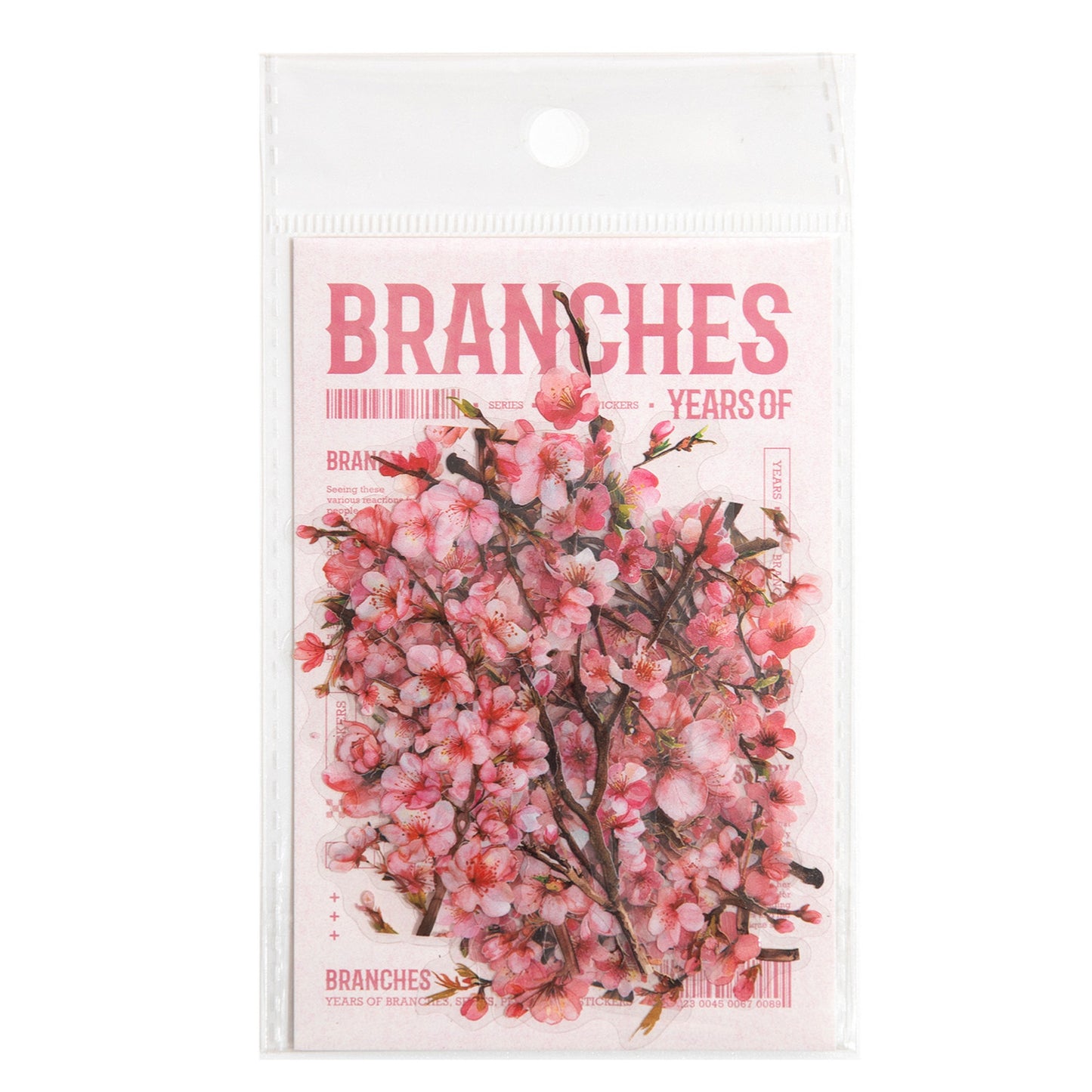 30 Pcs Branches PET Stickers SYZY