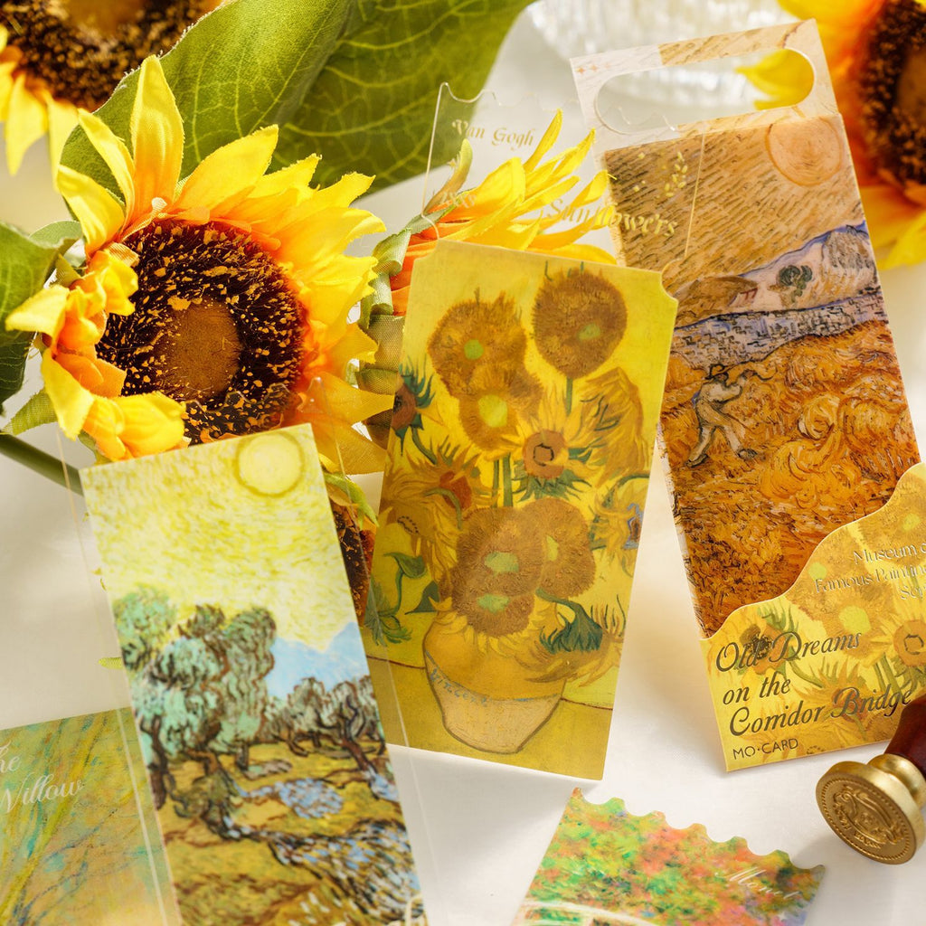 5 Pcs Oil Painting PET Bookmark MHBWG