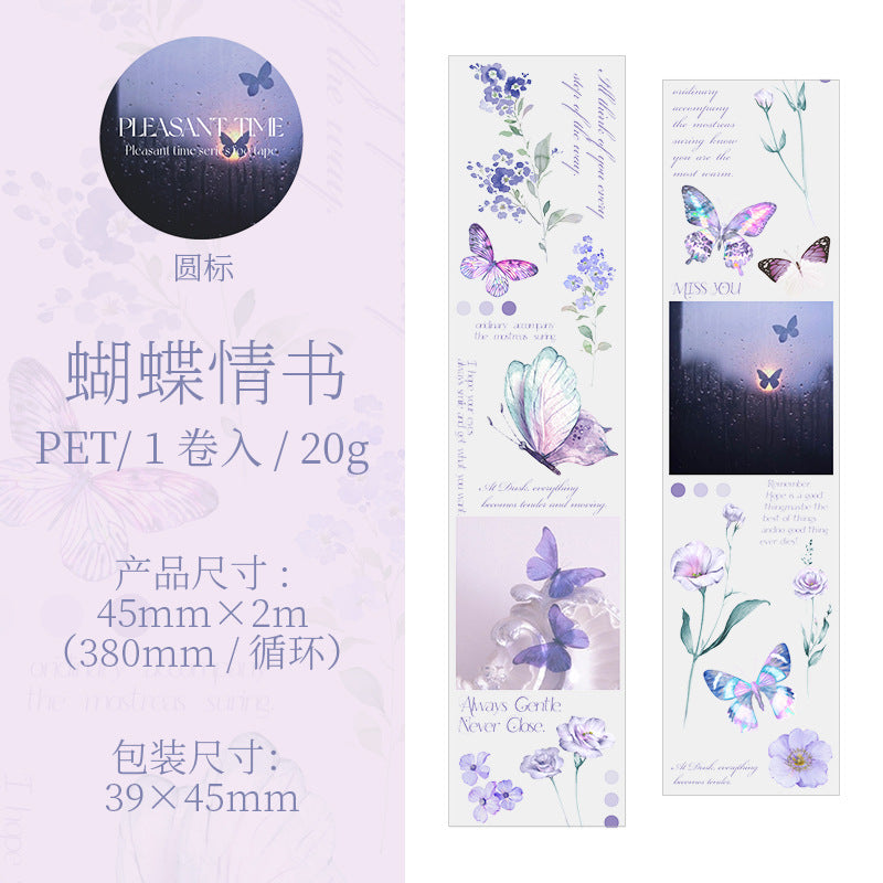 1 Roll Flower and Landscape PET Tape QYSG