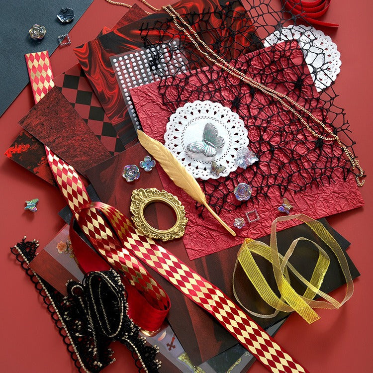 Junk Journal Craft Supplies Girt Set