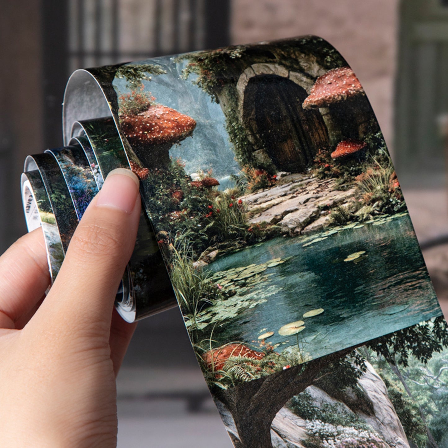 1 Roll Fantasy Landscape Washi Tape WHXY