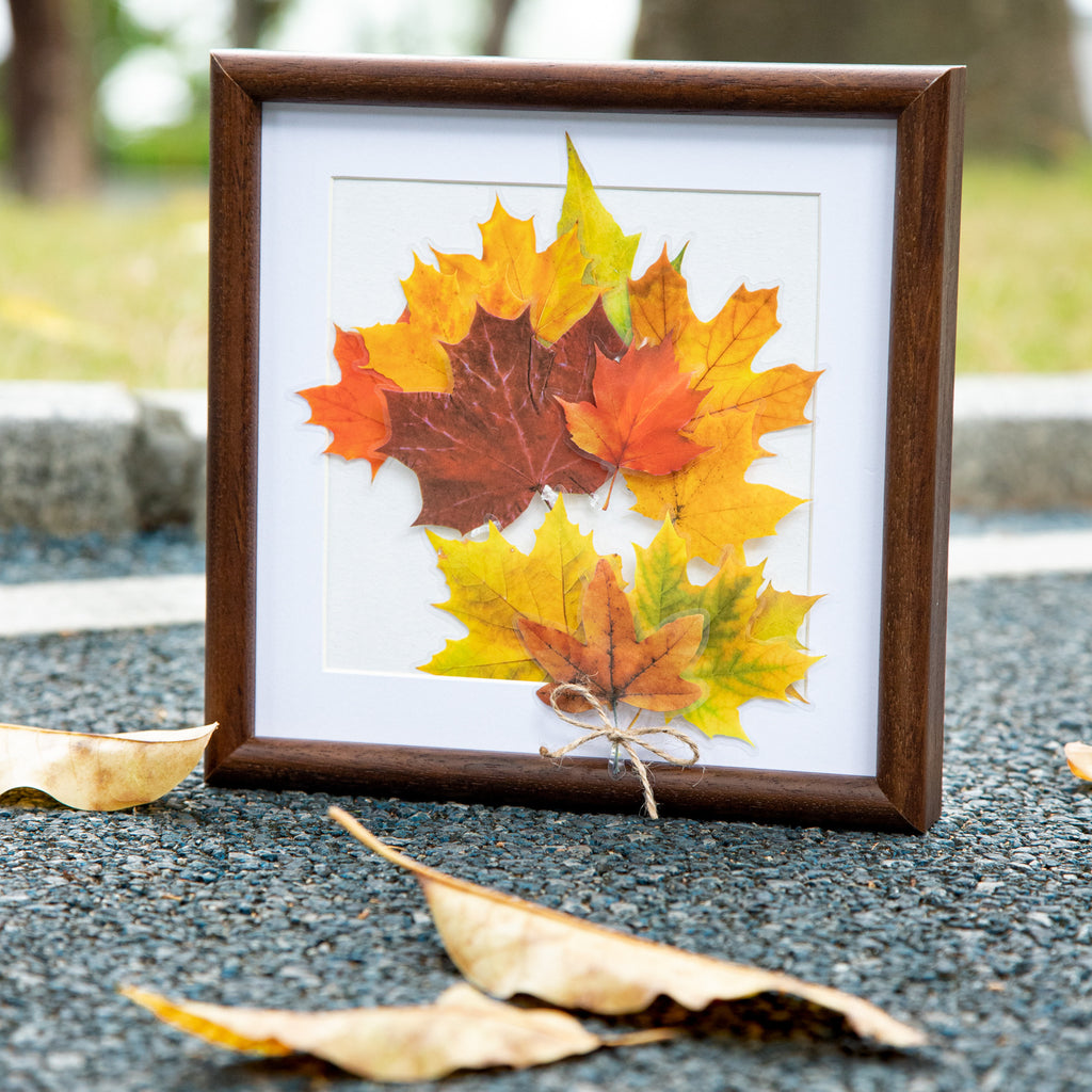 15 Pcs Autumn Leaf PET Stickers FYJJ