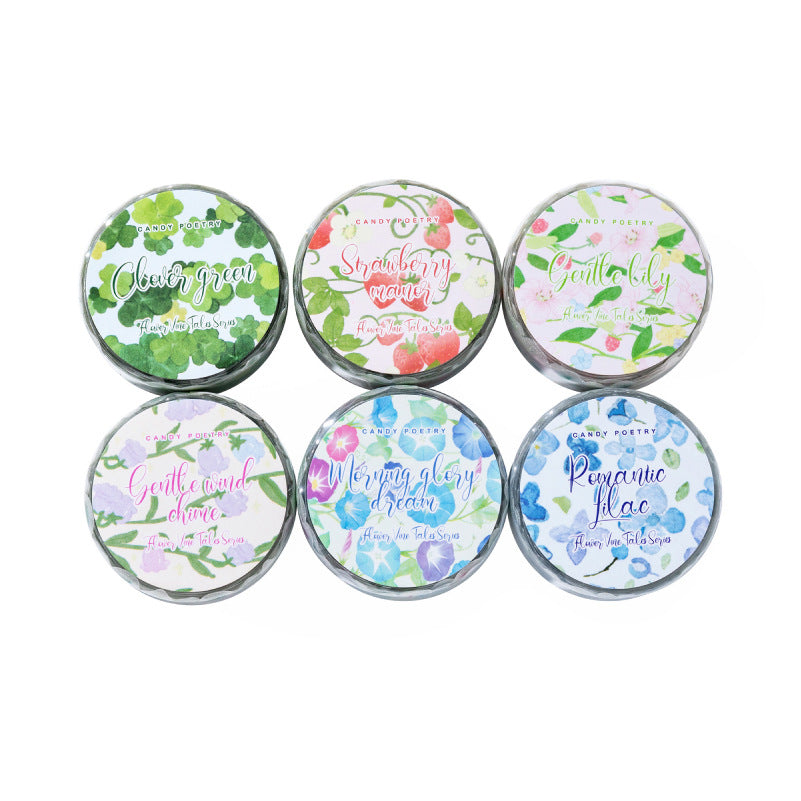 1 Roll Flowers PET Tape HTWY