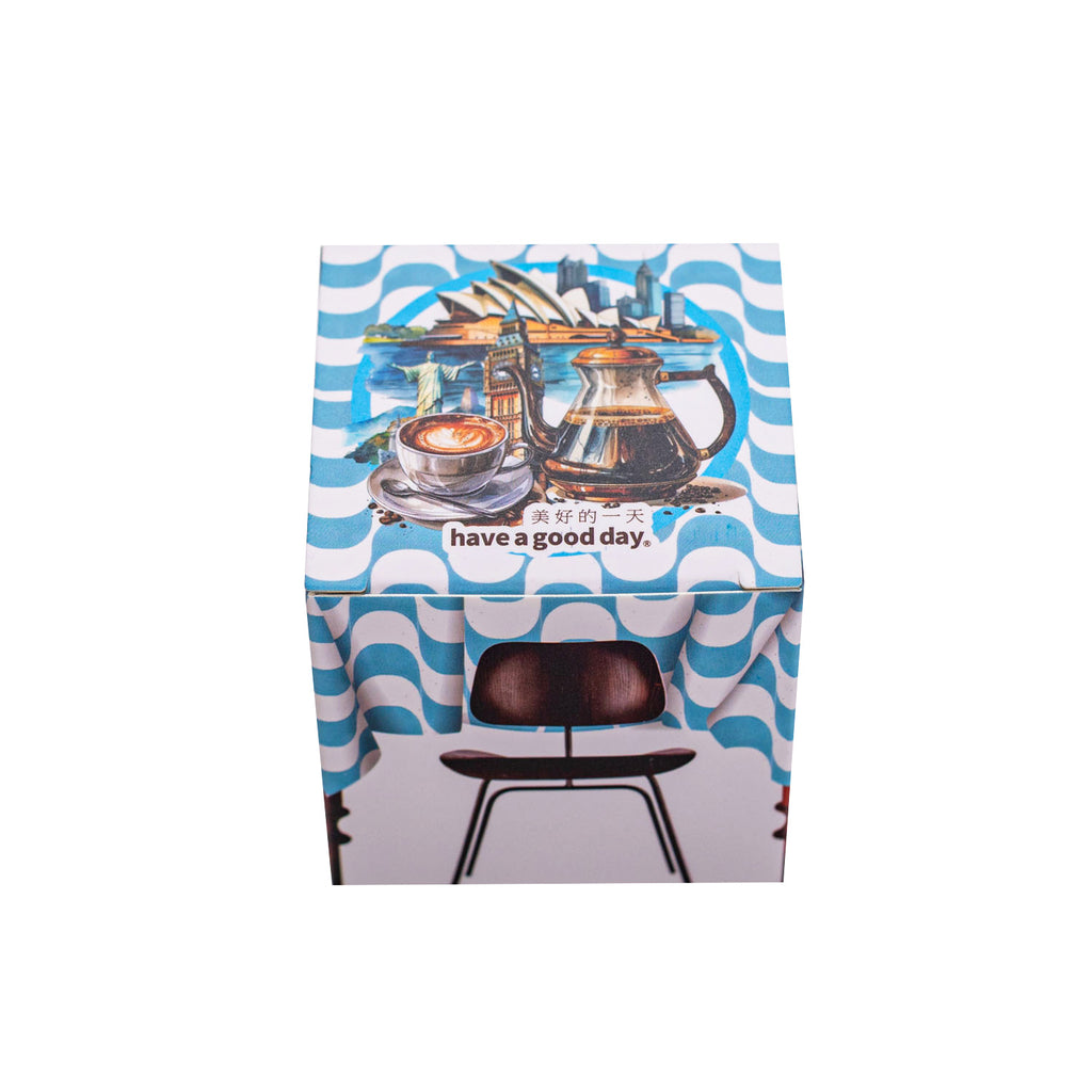 1 Roll Cofee Themed PET Tape ZMKFG