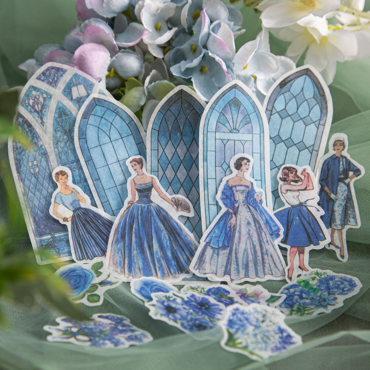 Conhan Washi Lady Stickers