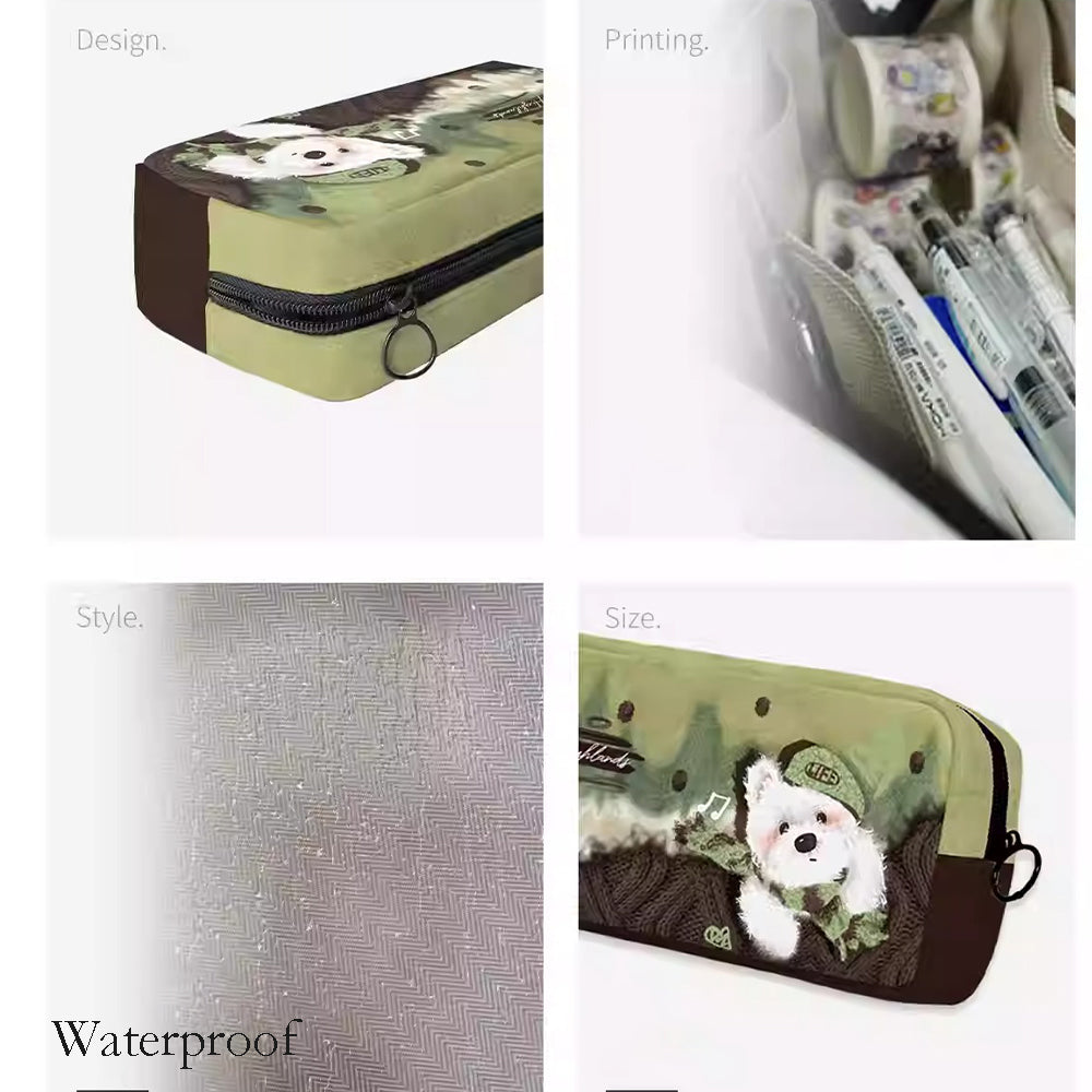 West Highlands Heritage Canvas Pencil Case