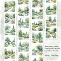 1 Roll Nature Landscape Washi Tape BJSF