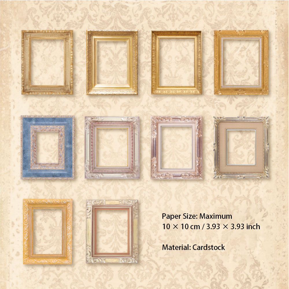 30 Pcs Vintage Photo Frame Cardstock Paper YSDC – OBUJO
