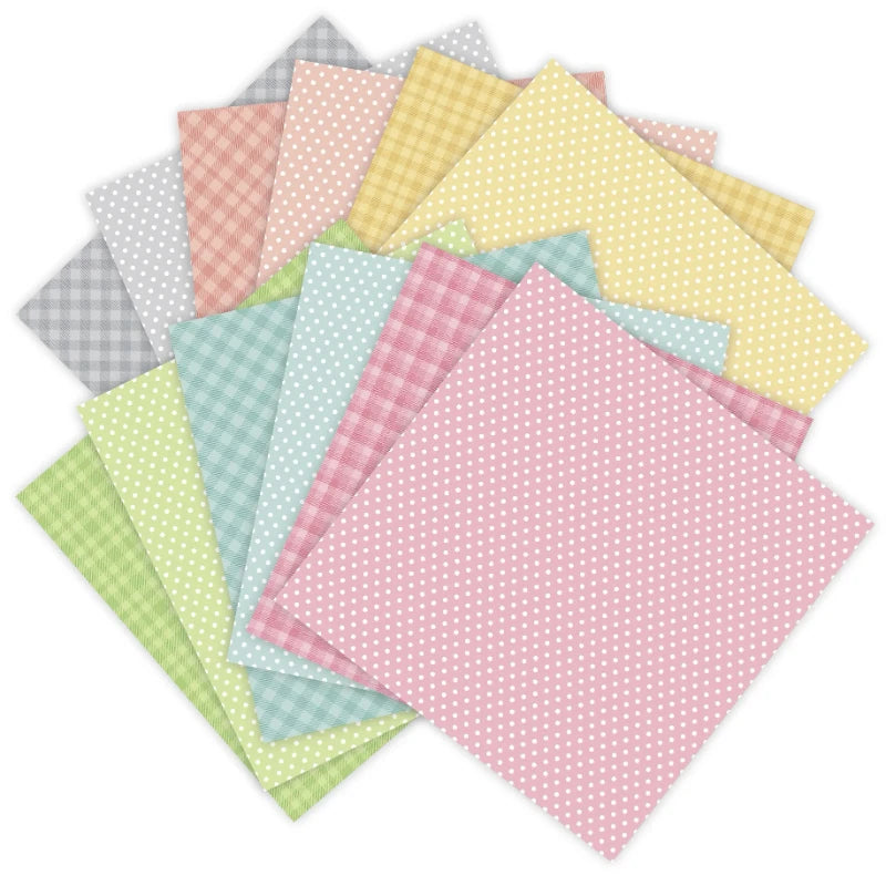 6 inch Spring Pastel Scrapbook Paper Pad ZHSP