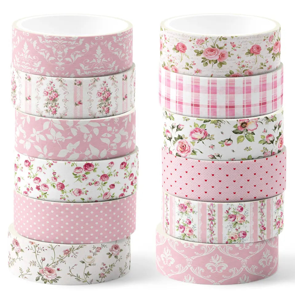 12 Roll Washi Tape Set ZH109